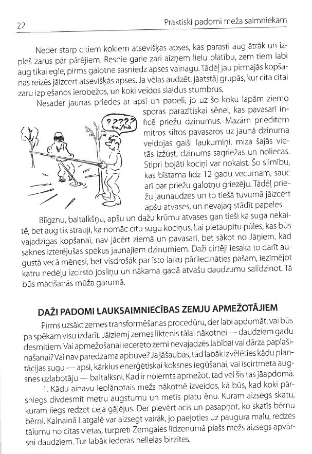 Praktiski padomi meža saimniekam