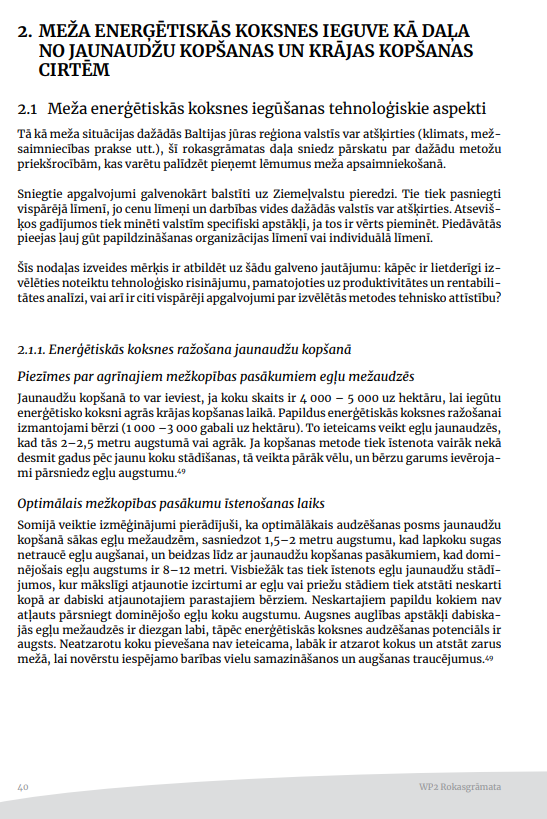 Rentablas un ilgtspējīgas mežizstrādes metodes (DIGITĀLS)