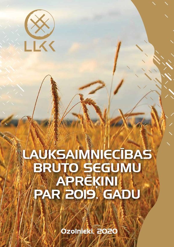 Lauksaimniecības bruto segumu aprēķini par 2019.gadu (IZDOTS)