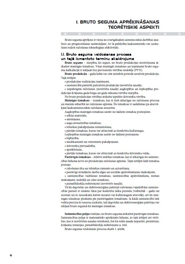 Lauksaimniecības bruto segumu aprēķini par 2020.gadu (IZDOTS)