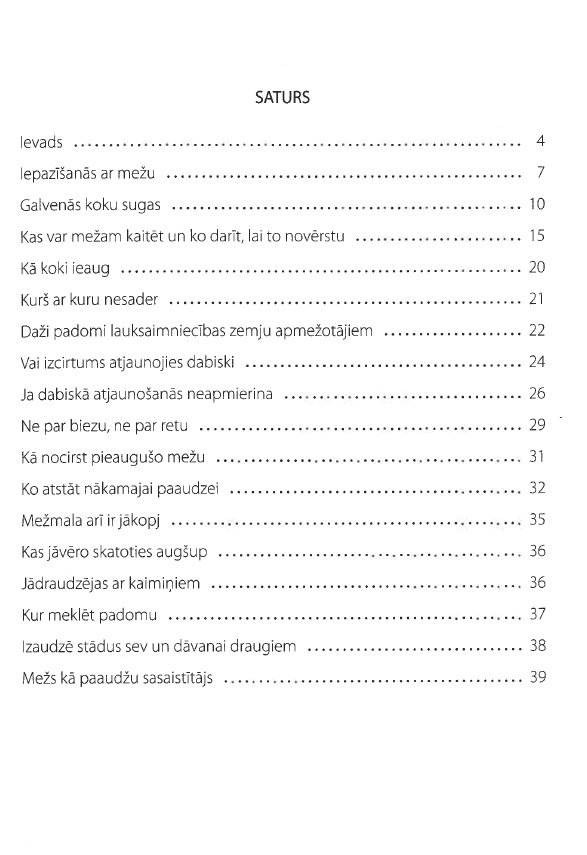 Praktiski padomi meža saimniekam