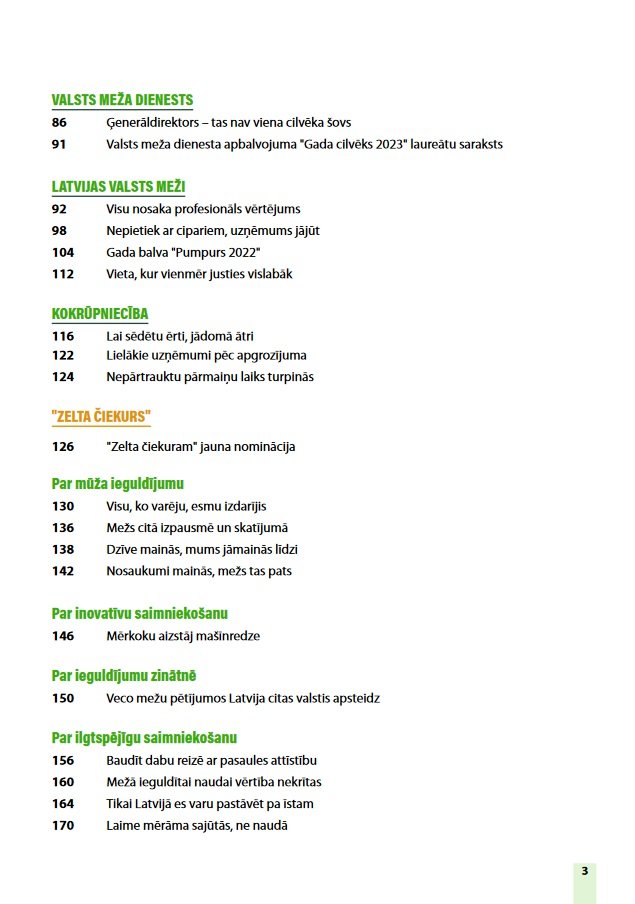 Meža gadagrāmata 2024
