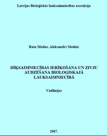 Dīķsaimniecības ierīkošana un zivju audzēšana bioloģiskajā lauksaimniecībā