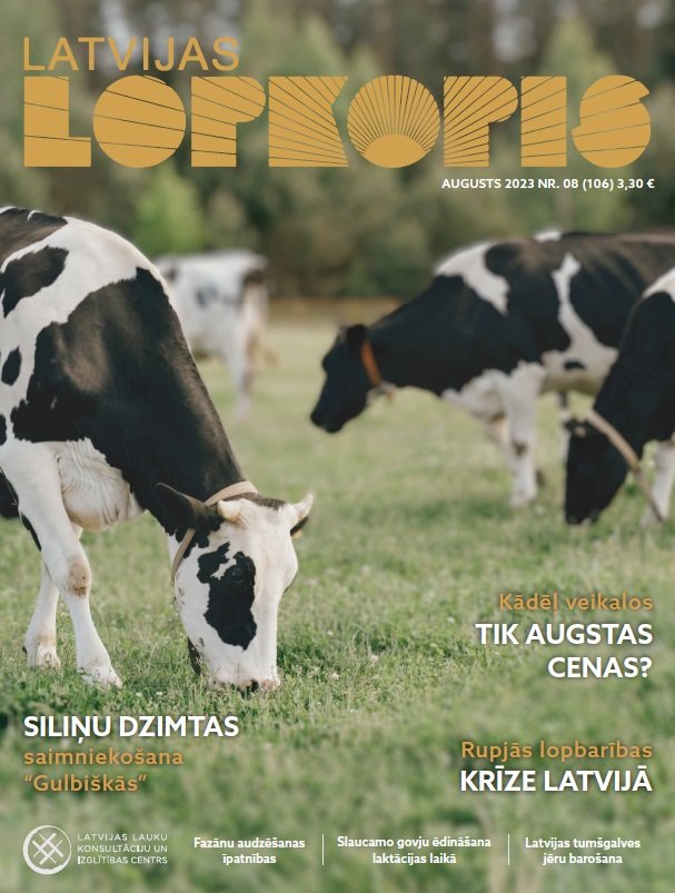 Latvijas Lopkopis (Augusts 2023) IZDOTS