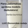 Piena pašizmaksas aprēķina modelis
