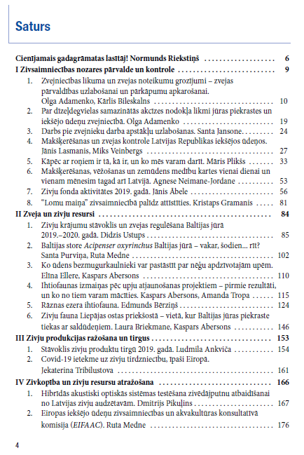 Latvijas zivsaimniecības gadagrāmata 2020 (DIGITĀLS)