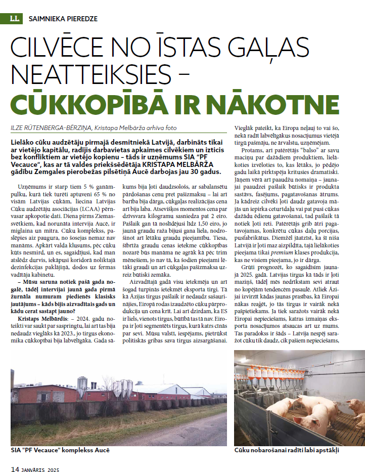 Latvijas Lopkopis (Janvāris 2025) DIGITĀLS