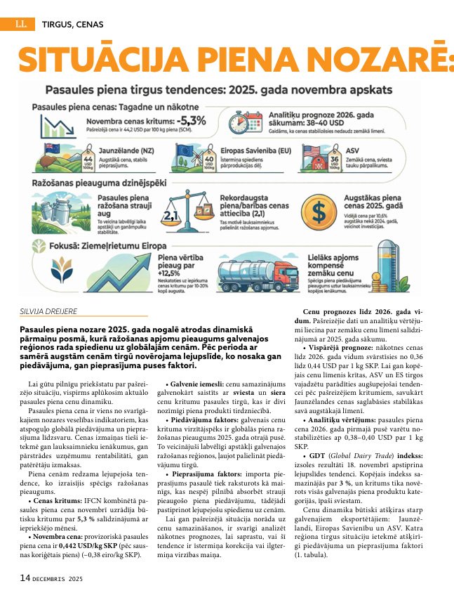 Latvijas Lopkopis (Decembris 2025) DIGITĀLS