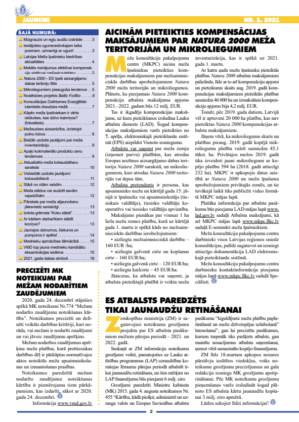 Čiekurs 2021. Pavasaris
