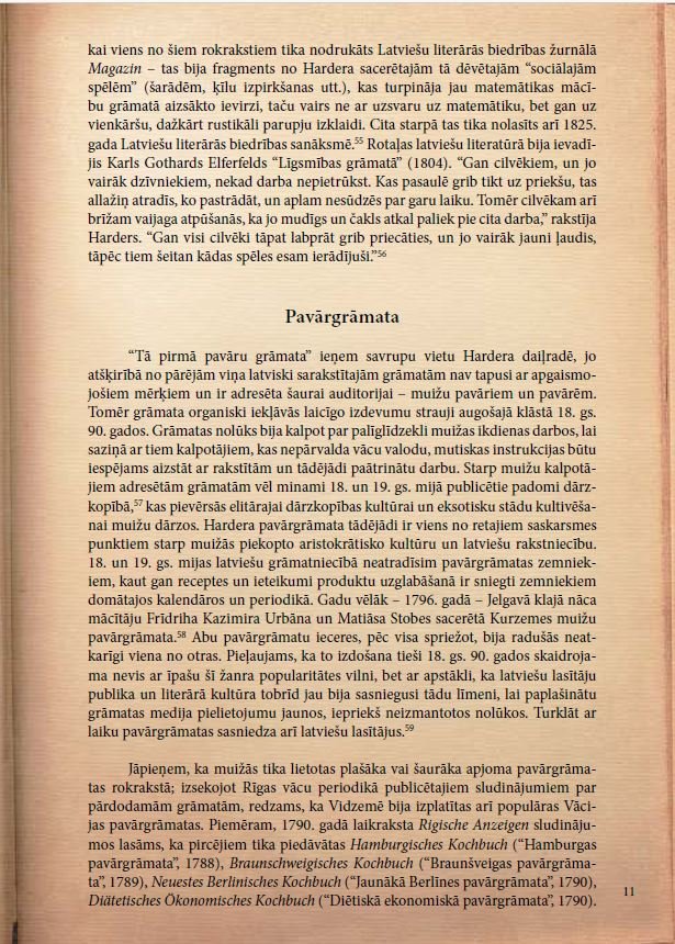 Tā pirmā pavāru grāmata, no vāces grāmatām pārtulkota